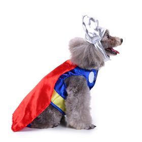 Pet Clothes Creative Halloween Christmas Dog Clothes (Option: SDZ55 Thor-L)