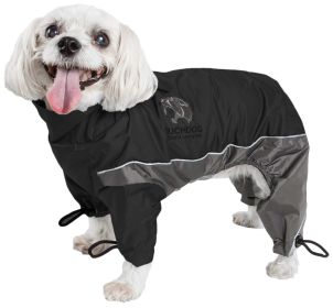 Touchdog Quantum-Ice Full-Bodied Adjustable and 3M Reflective Dog Jacket w/ Blackshark Technology (size: X-Large)