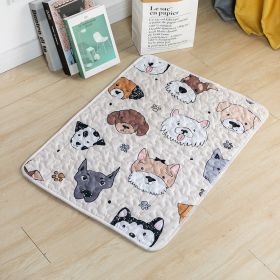 Dog Mat For Sleep Cotton Non-slip (Option: Pet Non Slip Mat Wangwang-50cmx40cm)